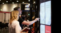 User experience design - large touchscreen