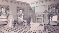 100 years of Royal Albert, Regency Blue room pop up