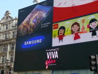 London electronic billboard