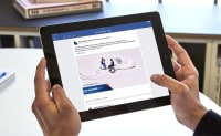 East Midlands Trains All Ears campaign on iPad Facebook