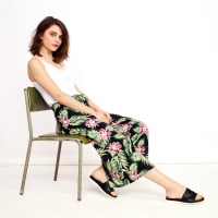 White top with skirt
