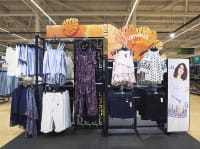 George graphic clothing rack design