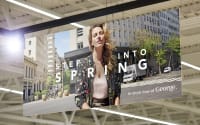 George seasonal campaign graphic