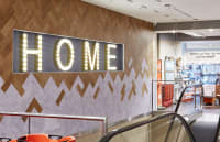TK Maxx 'Home' interior wall signage
