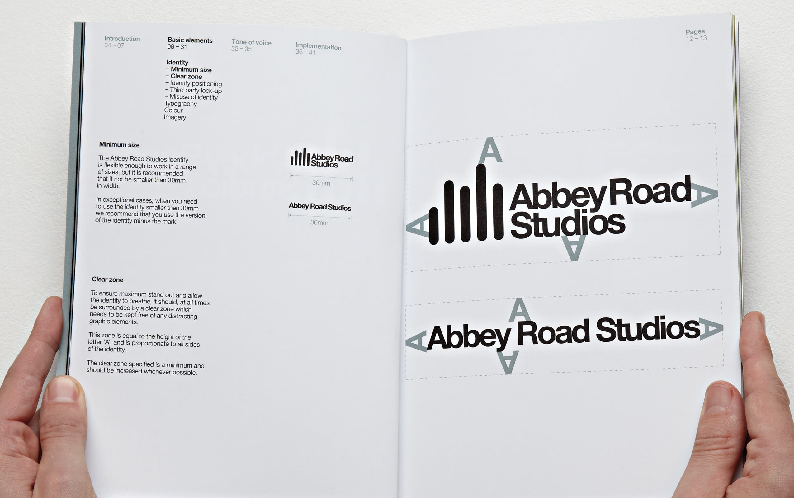 Abbey Road Studios brand guidelines