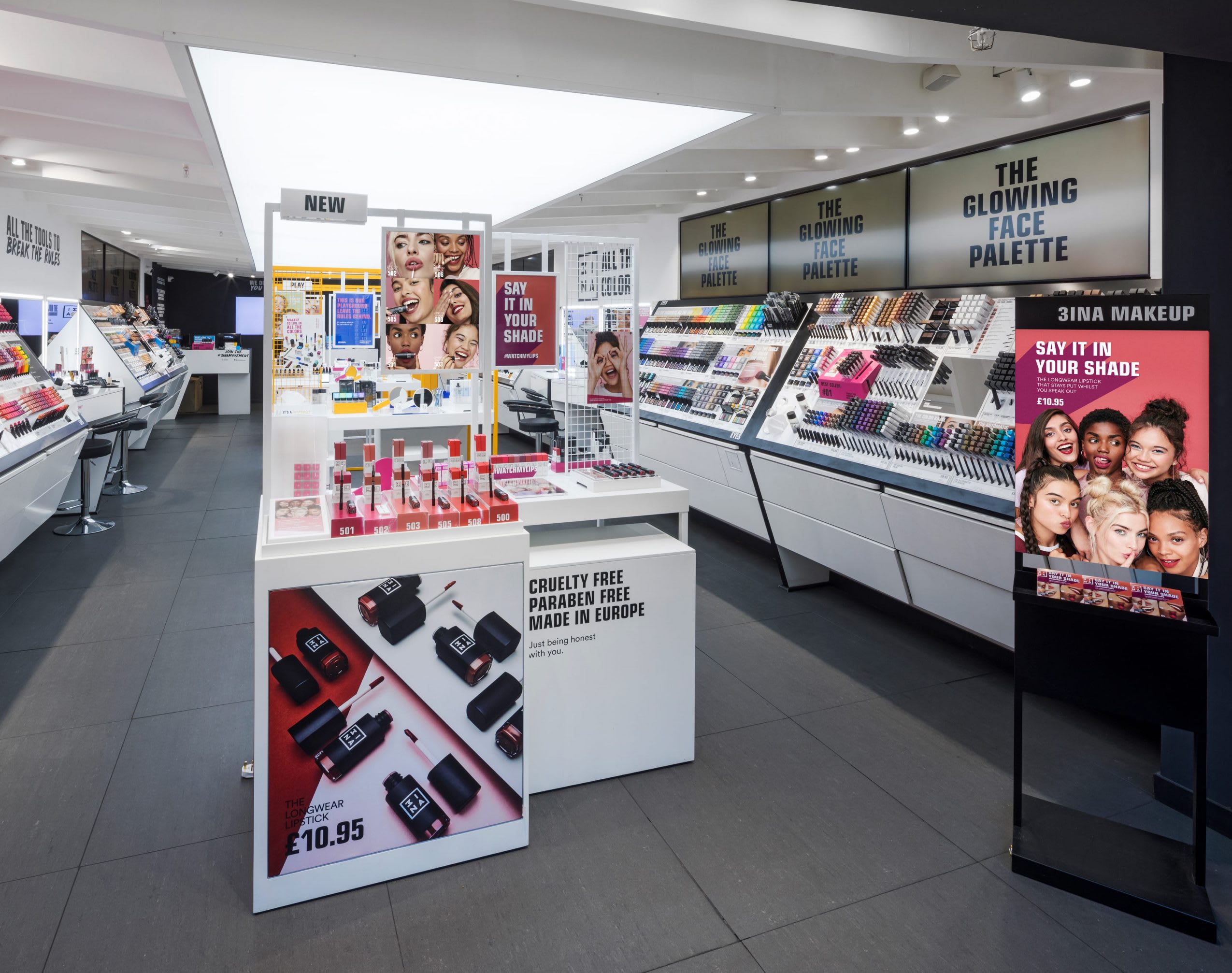 3ina Covent Garden store overview