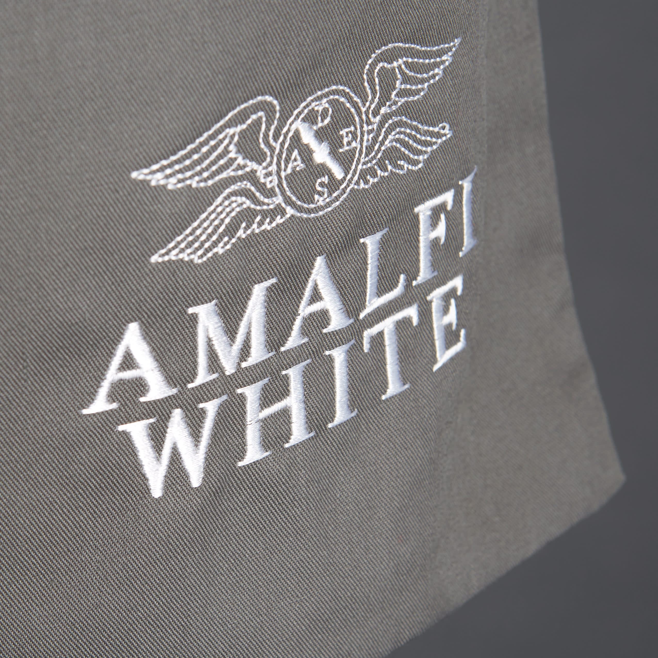 Branding on an apron