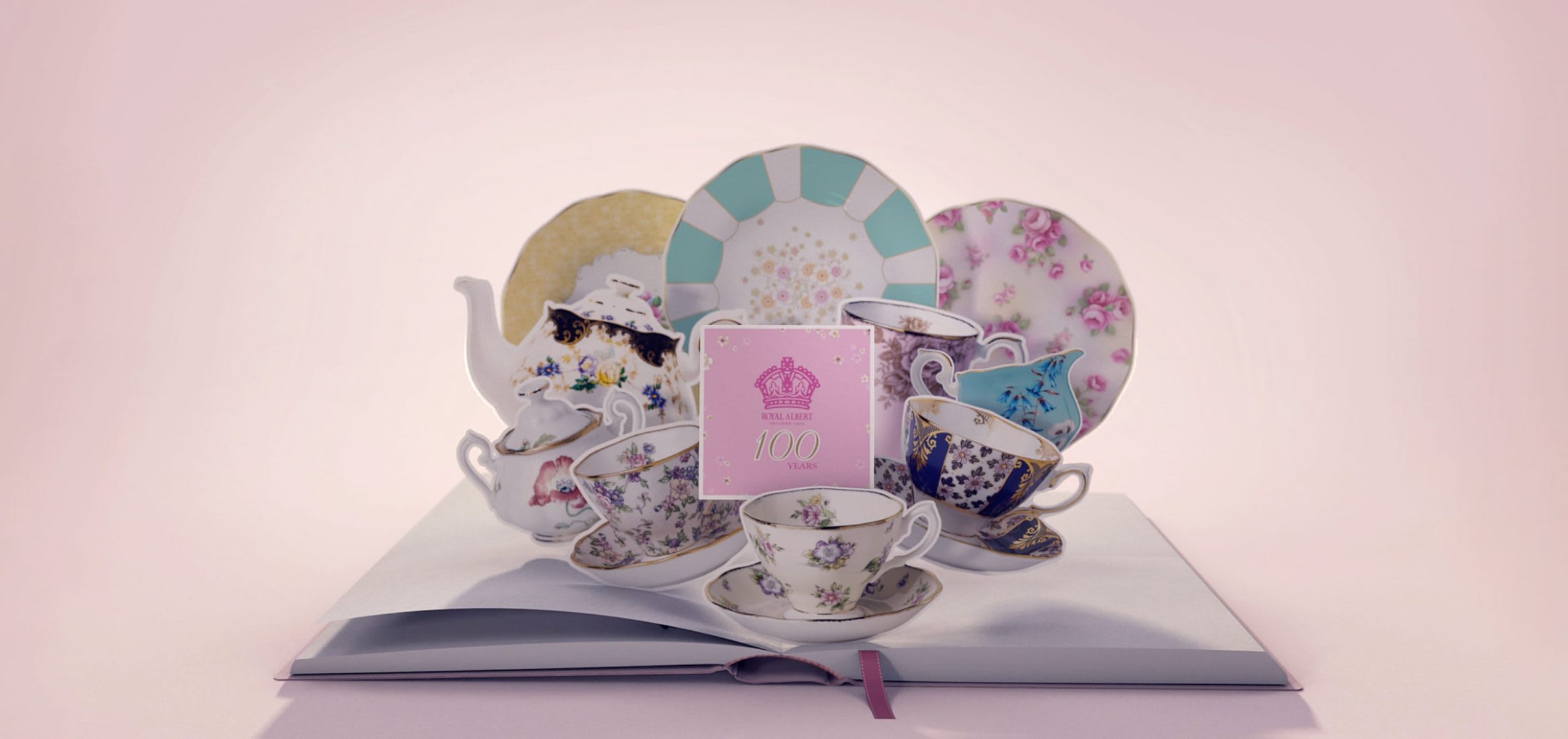 100 Years of Royal Albert pop up