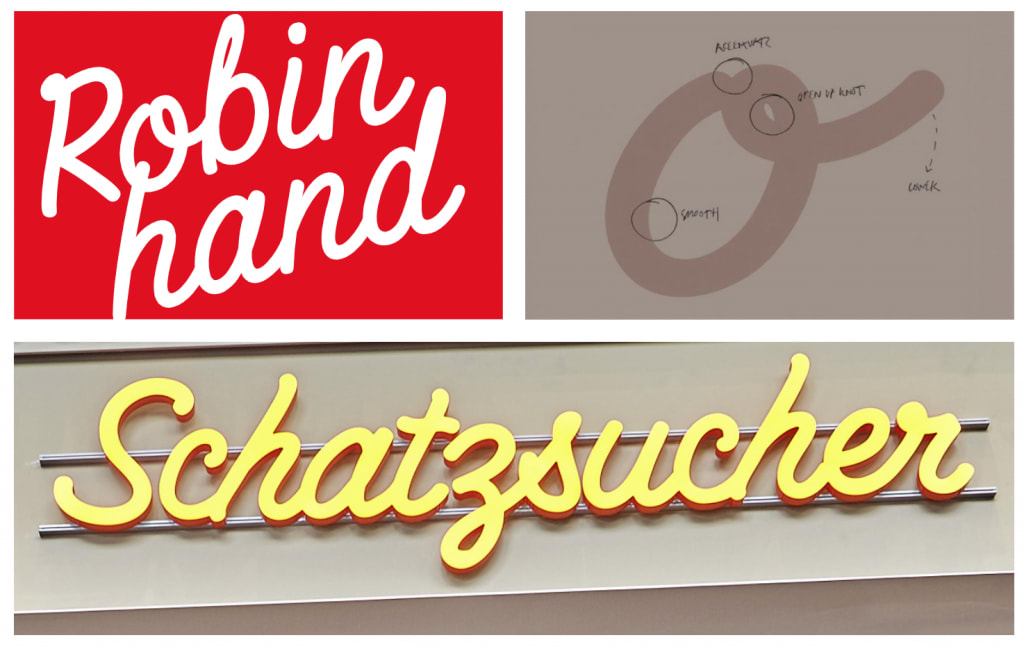 Robin Hand typeface