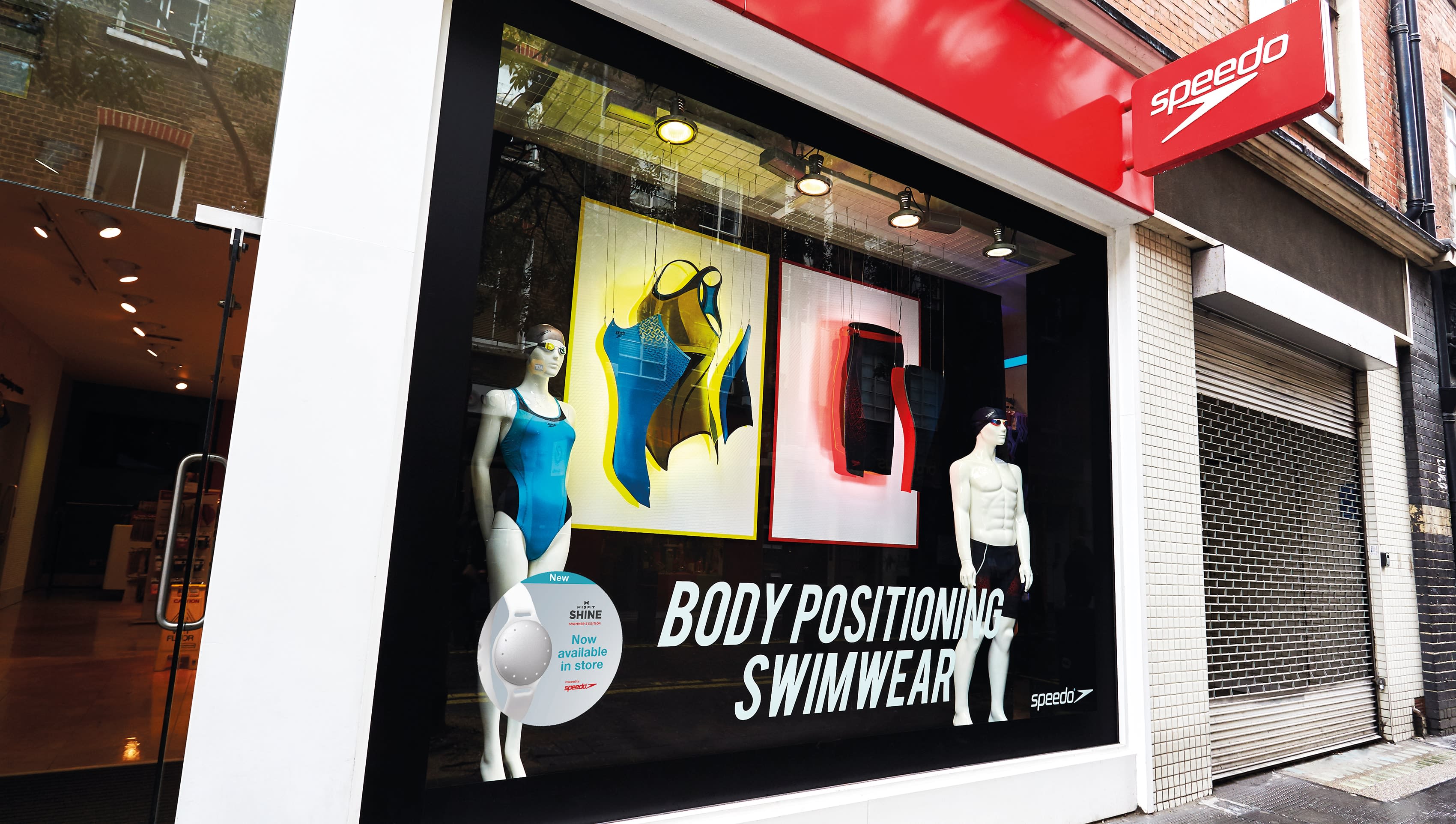 Speedo shop window design