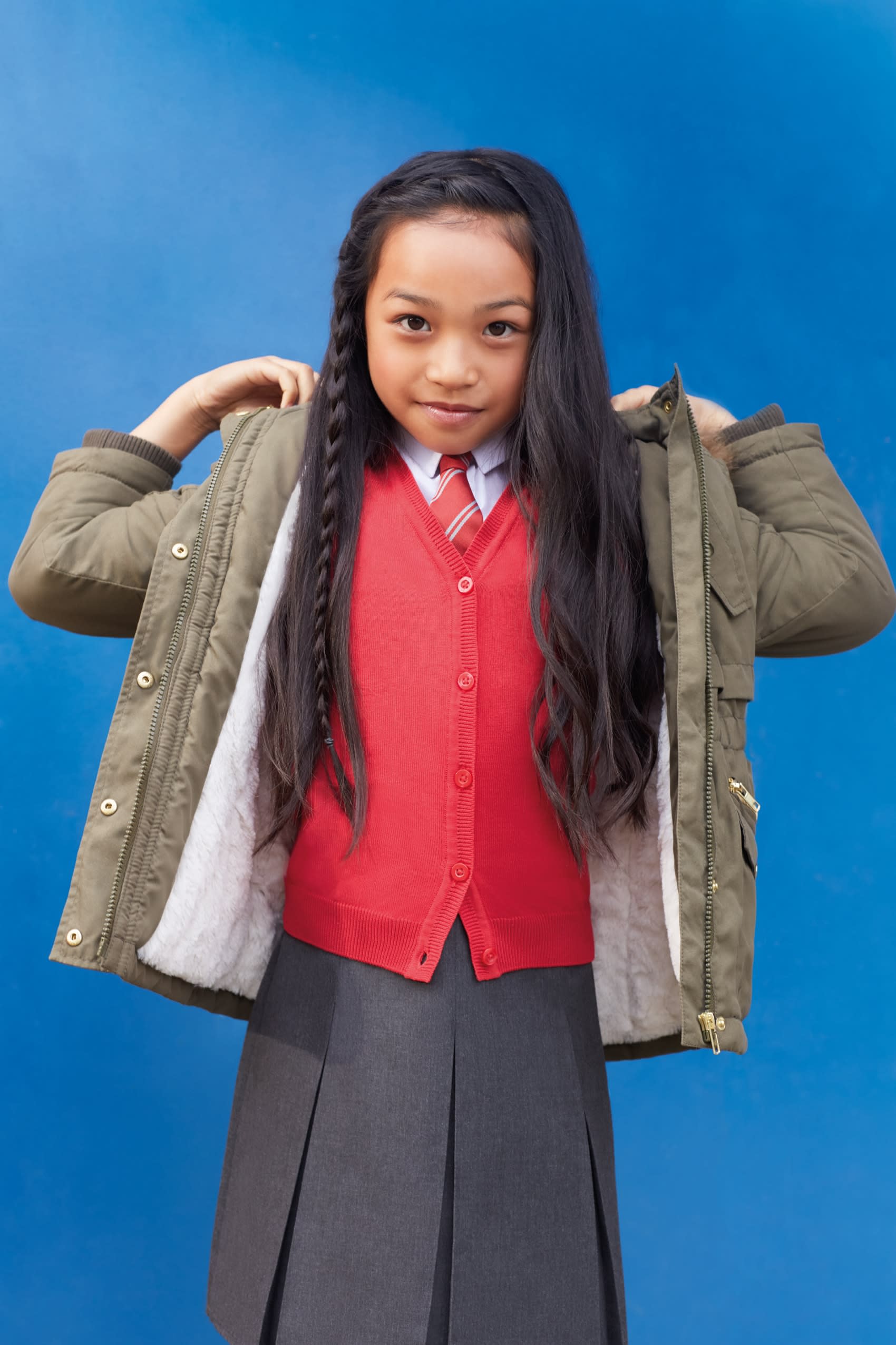 Kids school clothing photography