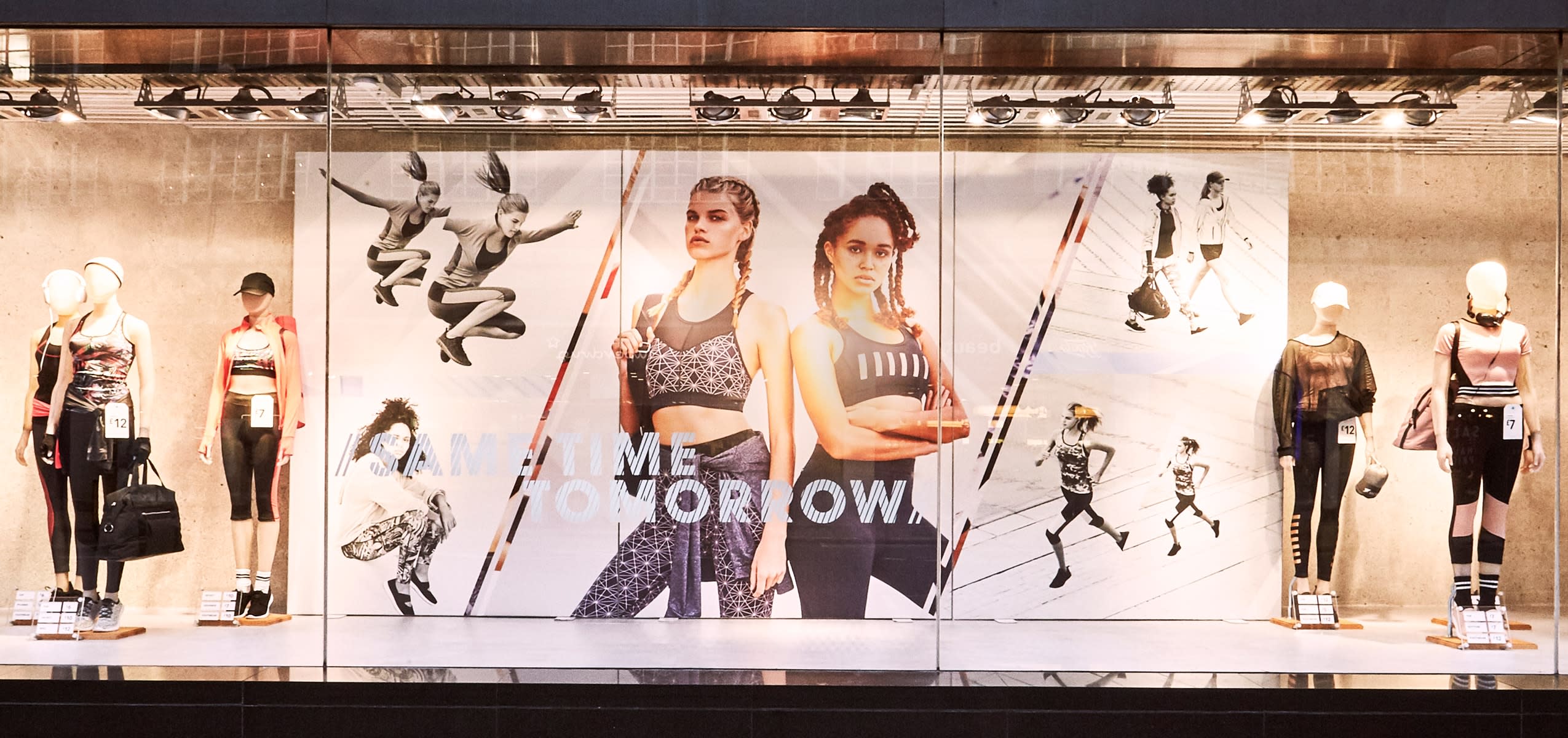 Primark shop front window design
