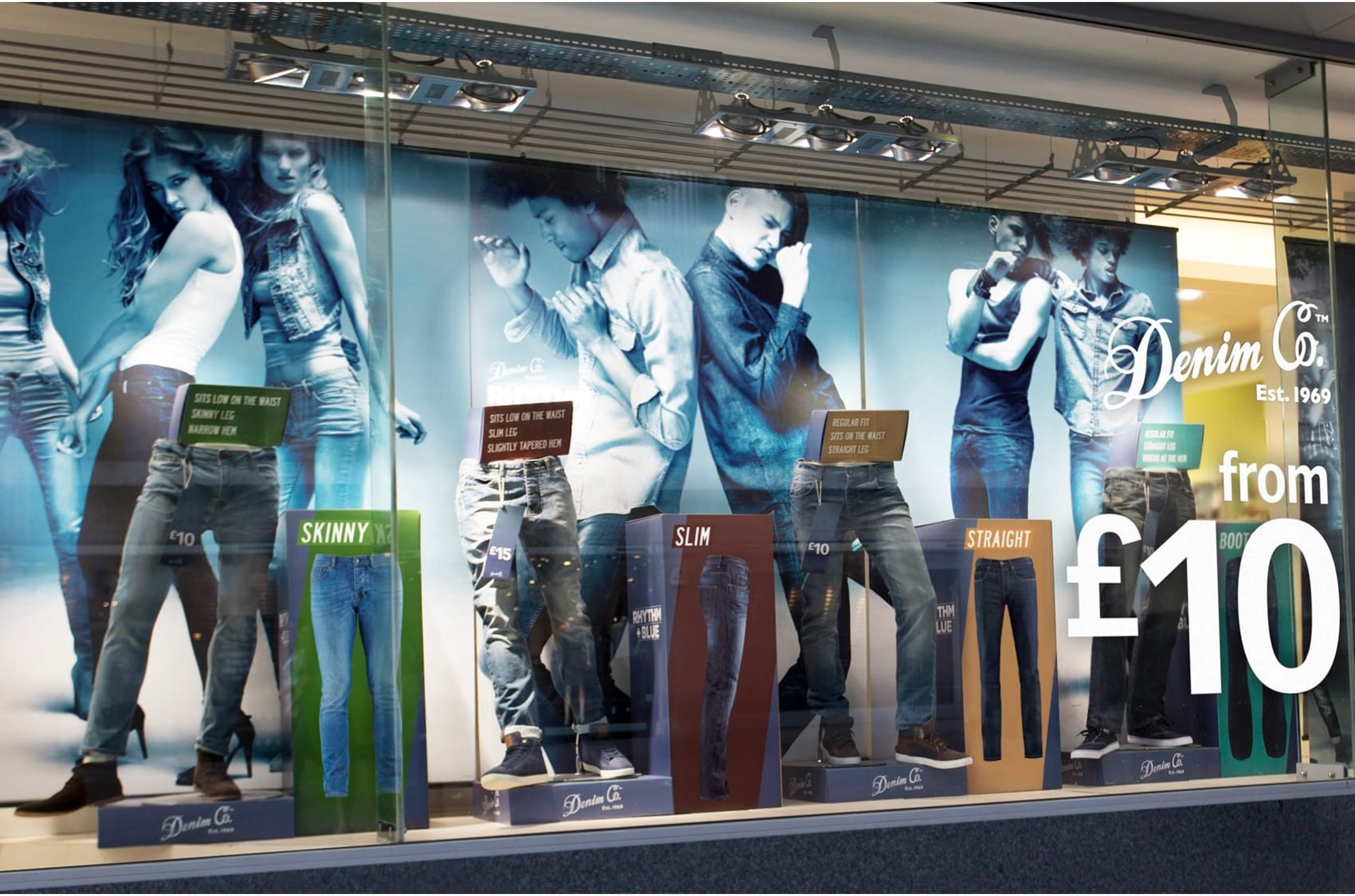 Primark shop front window design