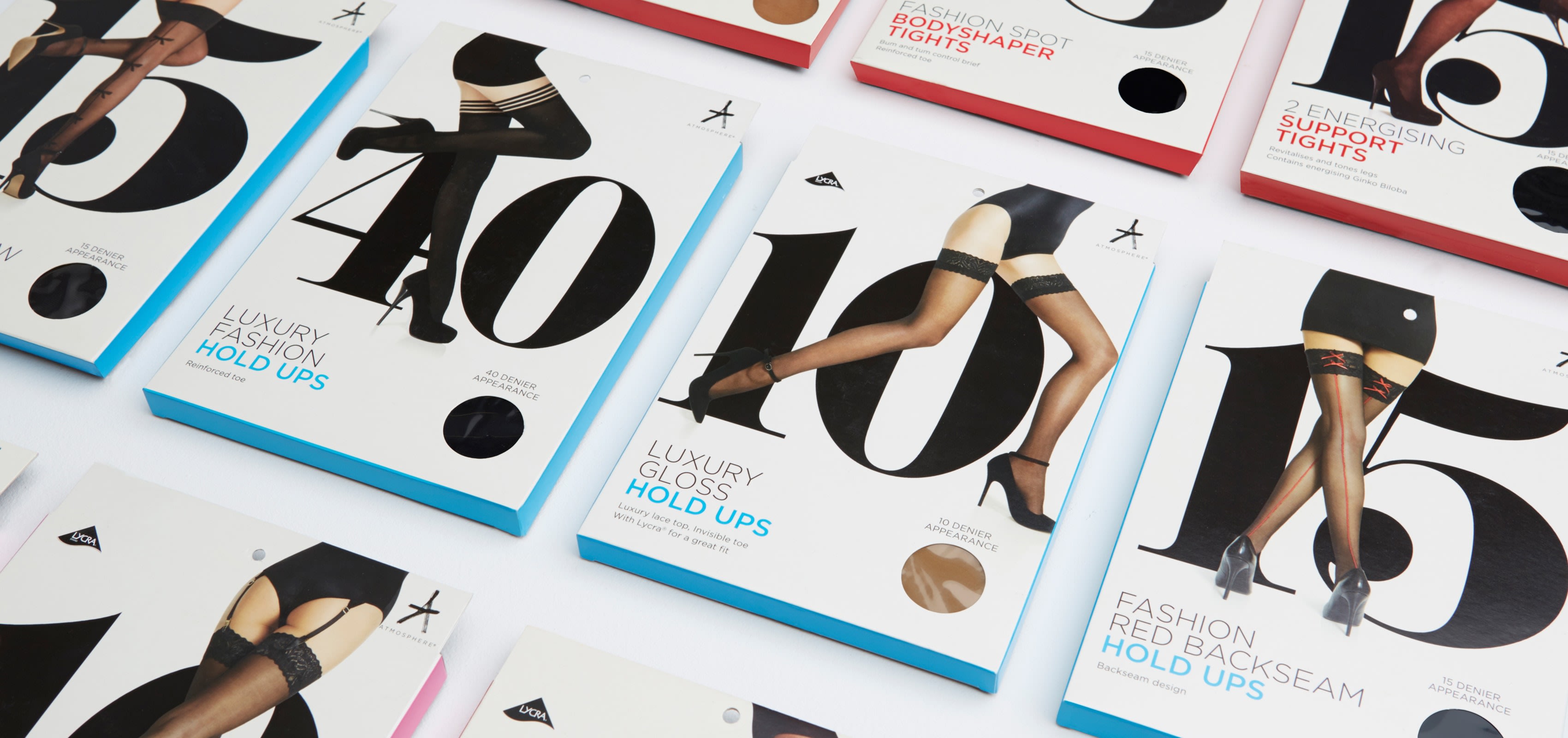 Primark tights packaging design