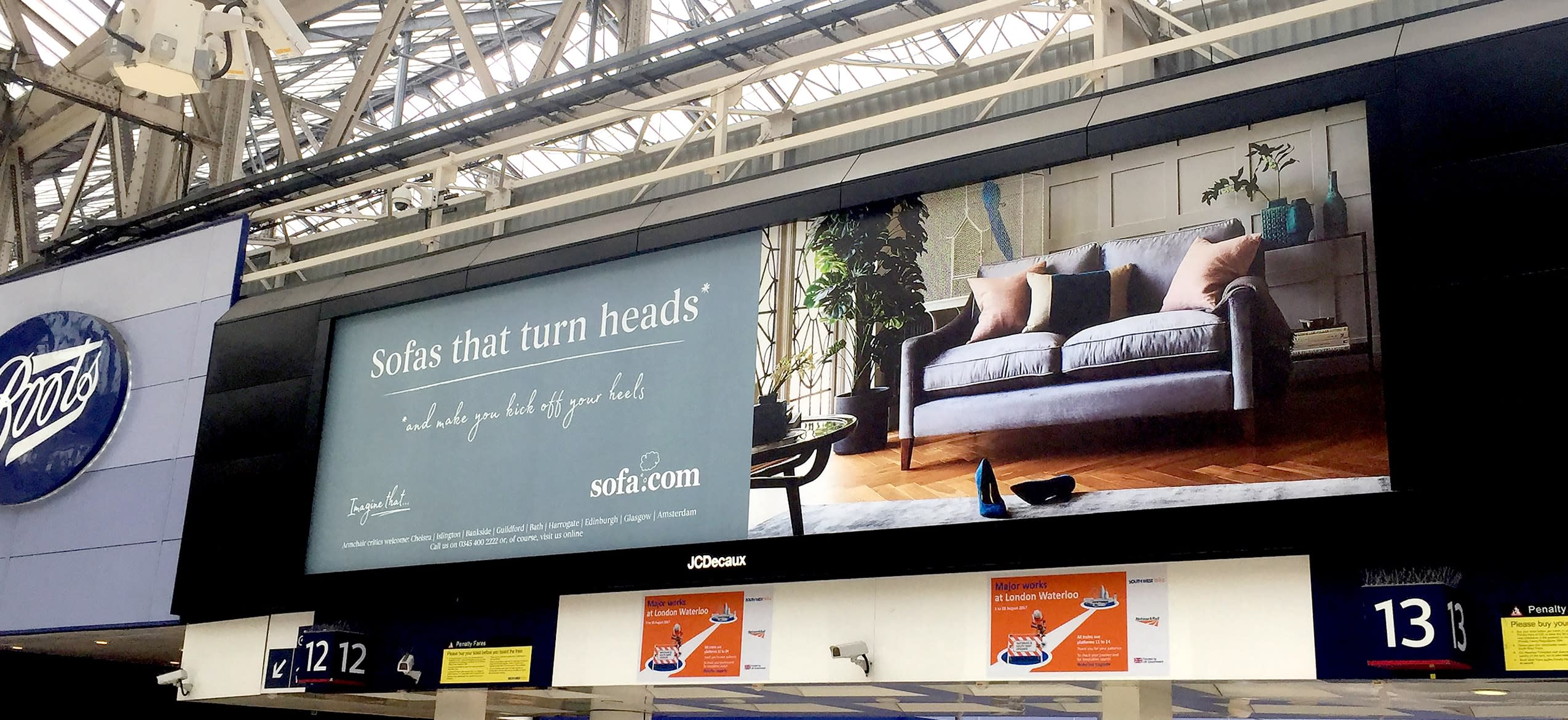 Sofa.com billboard design
