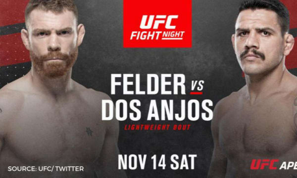 ufc paul felder rafael dos anjos