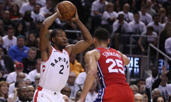 Toronto Raptors beat the Philadelphia 76ers 92-90 in game seven of their second round series in the NBA play-offs