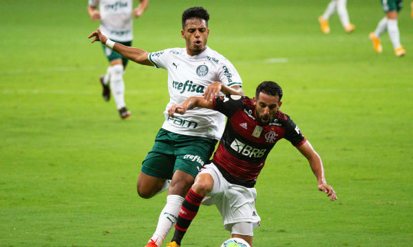 2020 Brasileirao Series A: Flamengo v Palmeiras Play Behind Closed Doors Amidst the Coronavirus (COVID-19) Pandemic