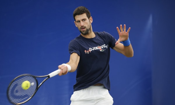 Novak Djokovic Press Conference and Training