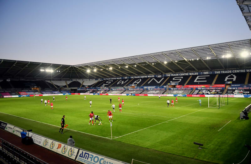 Swansea City v Nottingham Forest - Emirates FA Cup - Fourth Round - Liberty Stadium