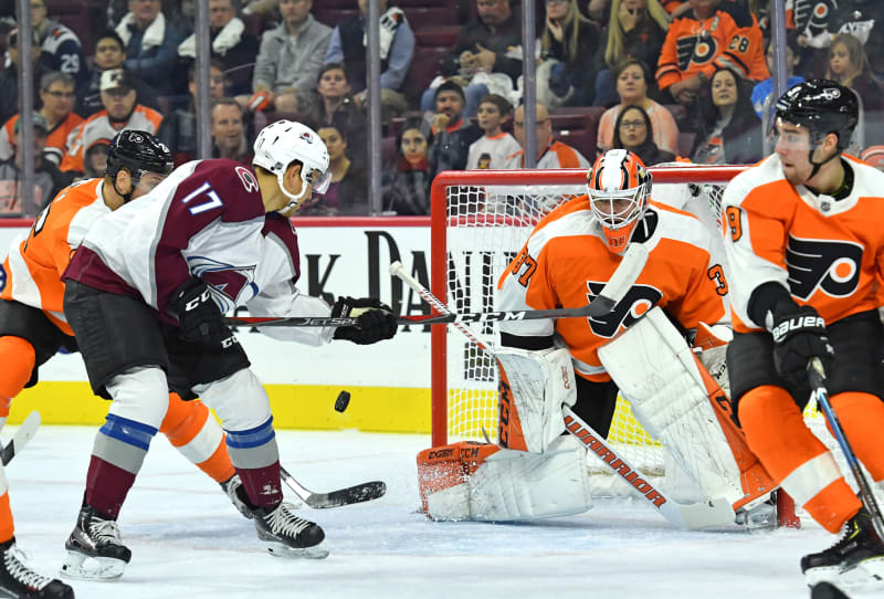 NHL: Colorado Avalanche at Philadelphia Flyers