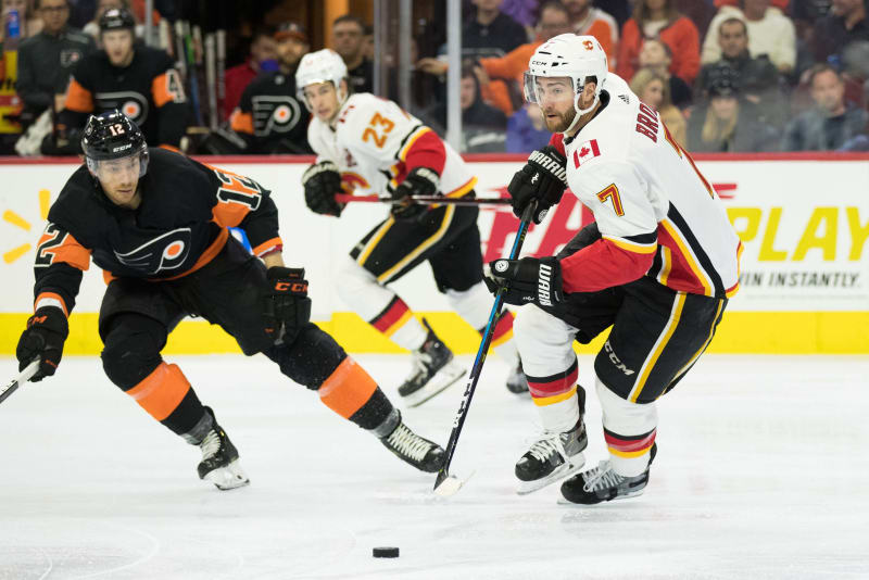 NHL: Calgary Flames at Philadelphia Flyers