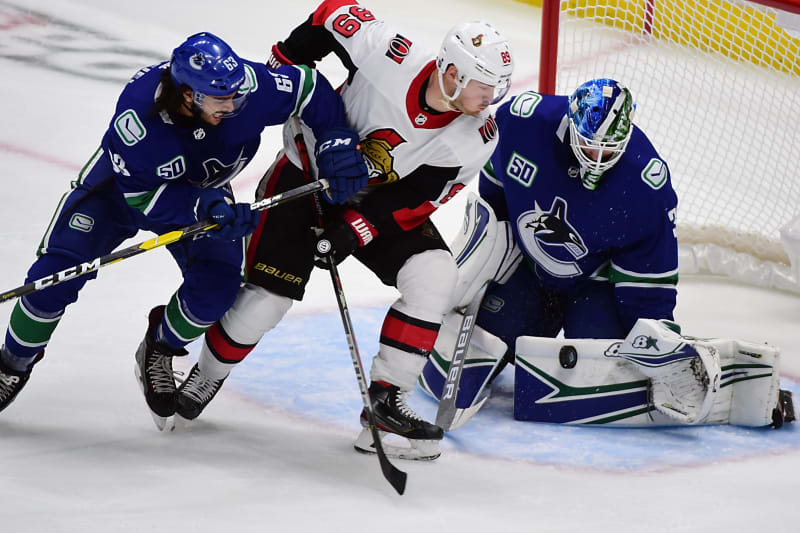 NHL: Preseason-Ottawa Senators at Vancouver Canucks