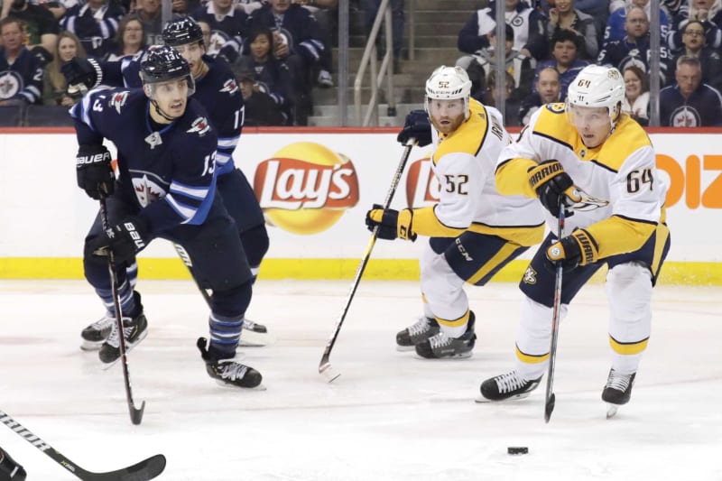 NHL: Nashville Predators at Winnipeg Jets