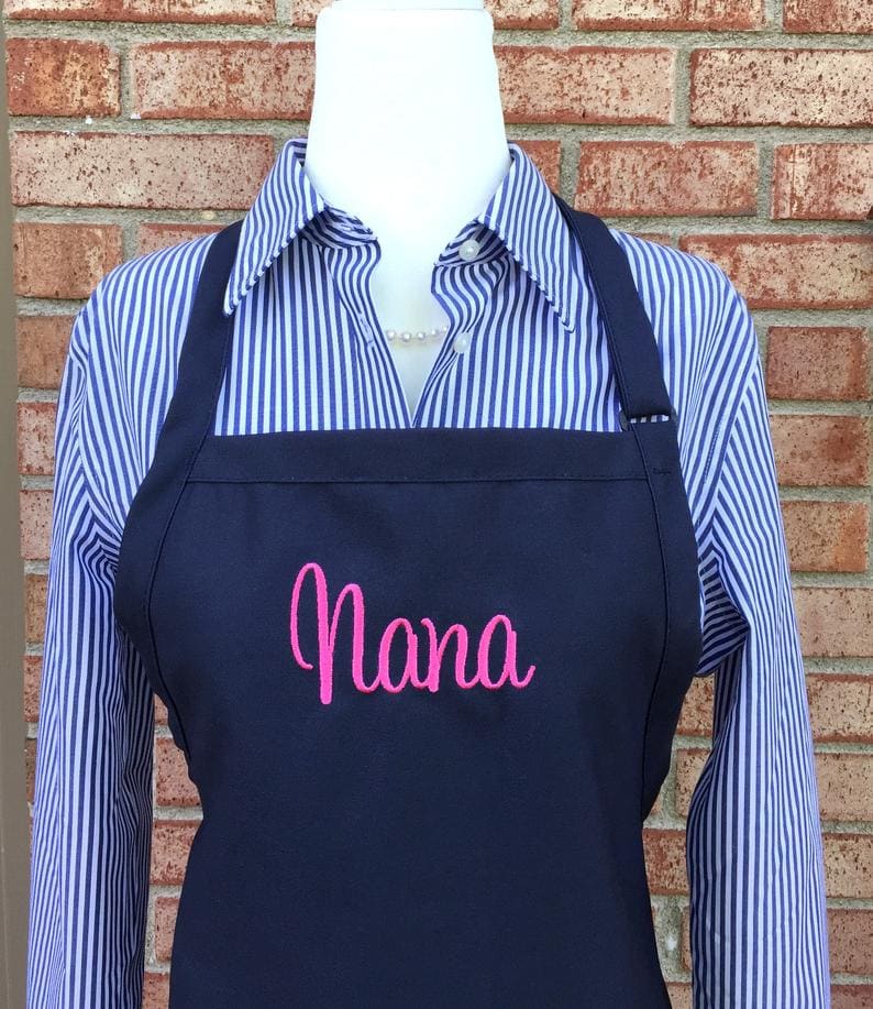 Embroidered Apron