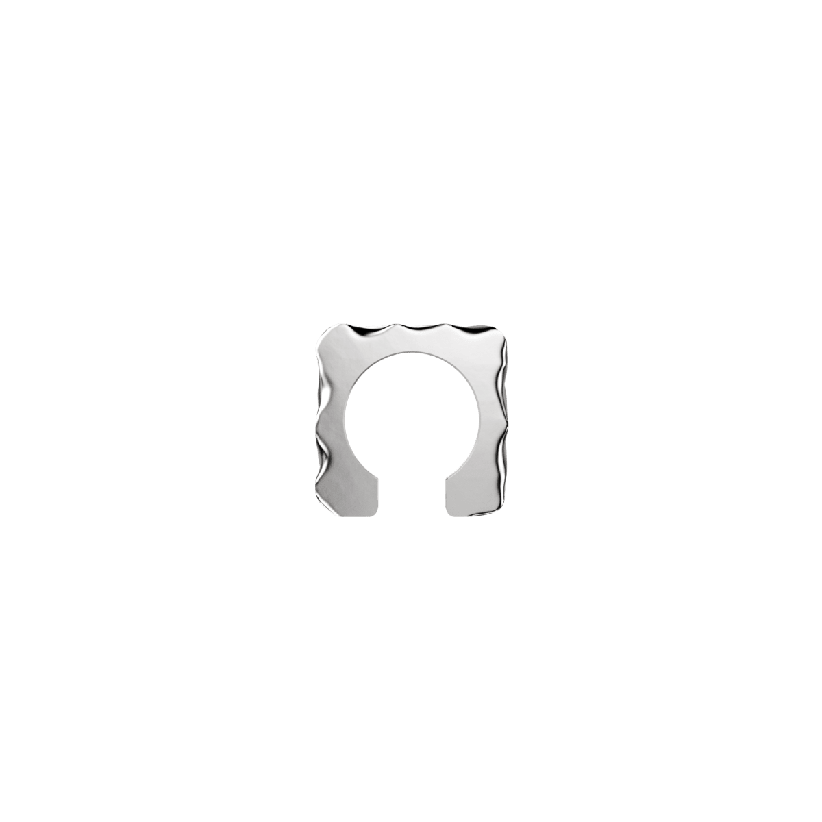 Tehran Silver Cuff 3 - Angle 1