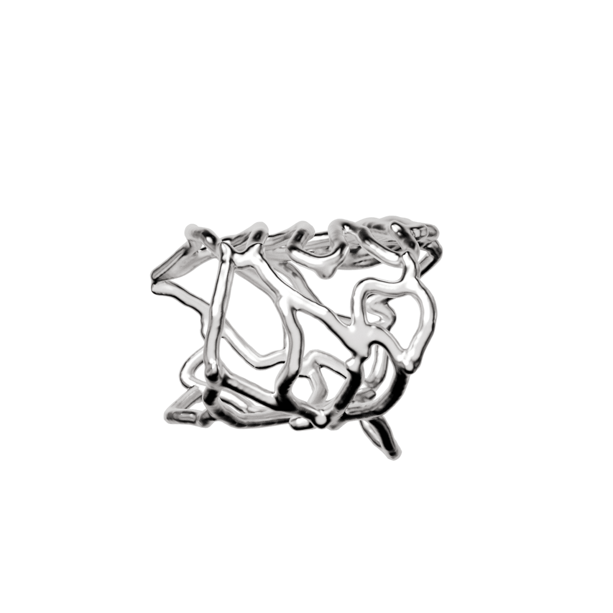 Mozab Silver Ring 5 - Angle 4