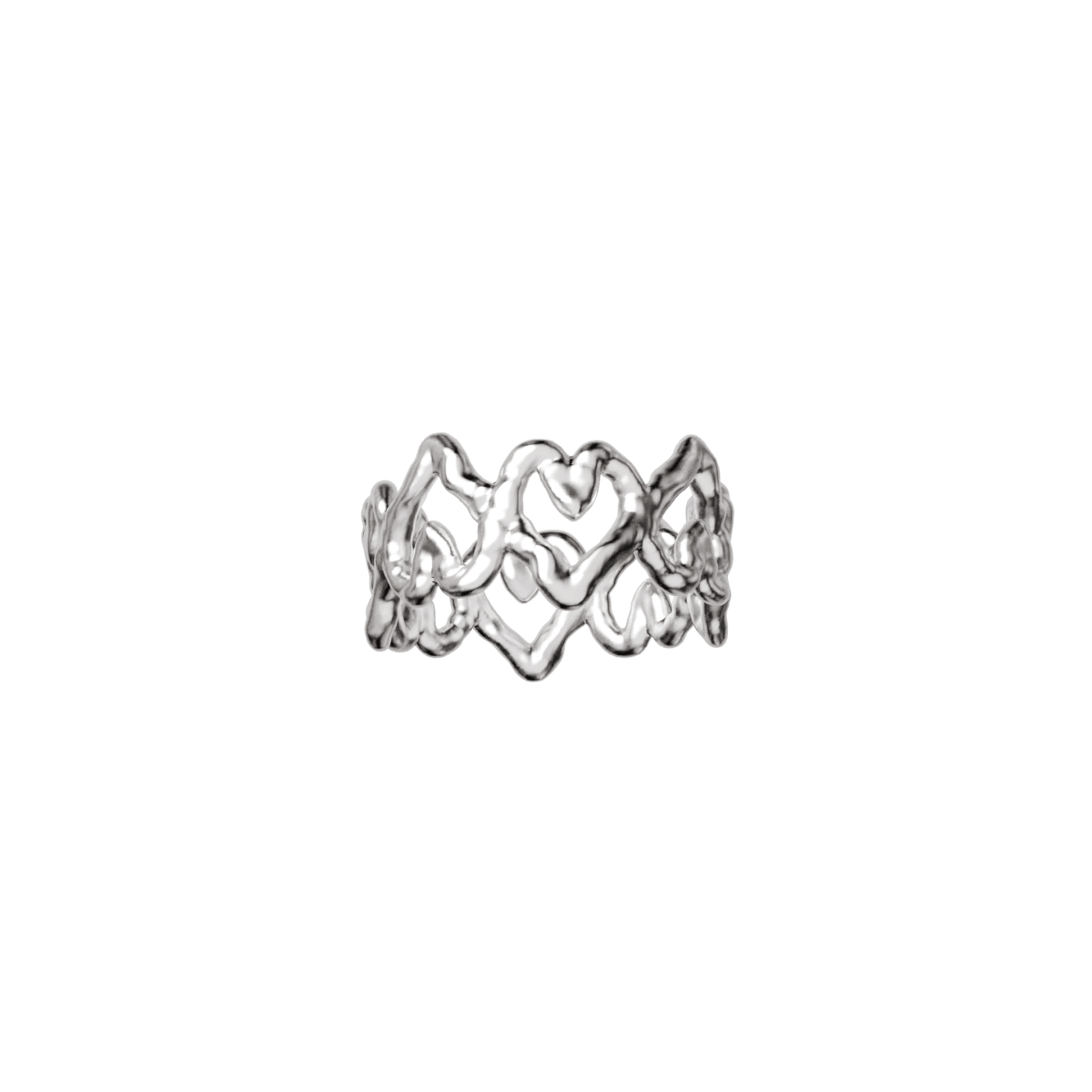 Mozab Silver Ring 11 - Angle 3