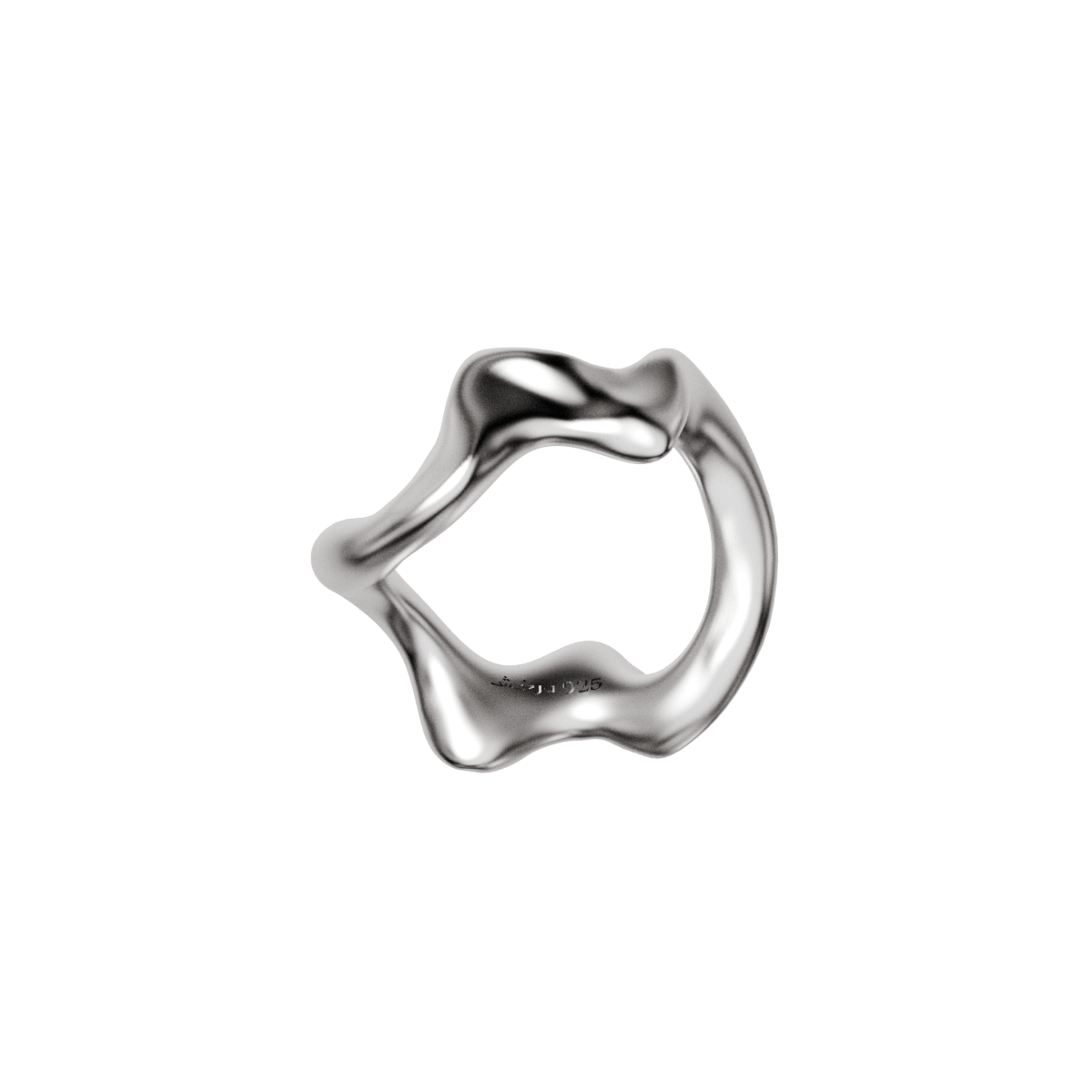 Mozab Silver Ring 14 - Angle 3
