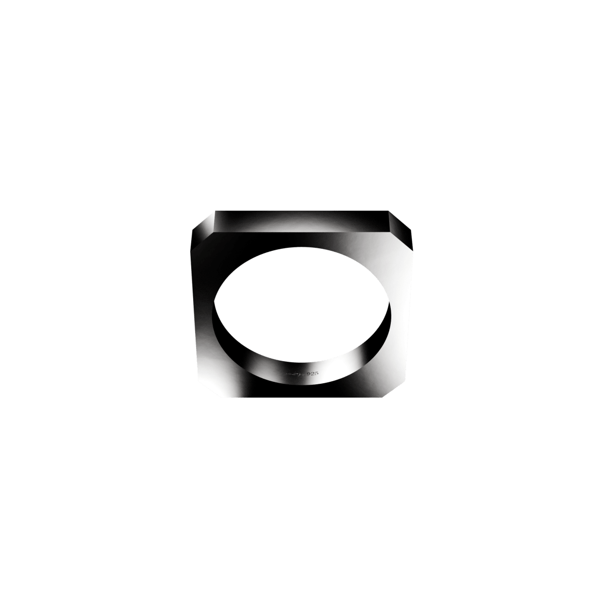 Tehran Silver Ring 1 - Angle 4