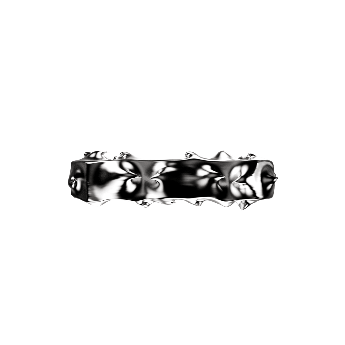 Tehran Silver Ring 2 - Angle 3
