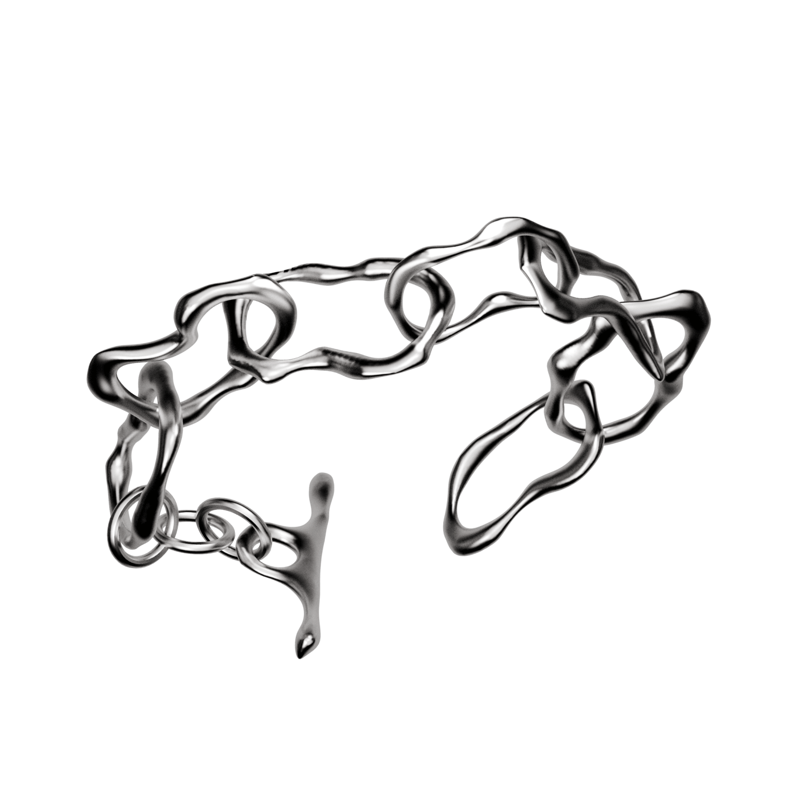 Mozab Silver Bracelet 1 - View 1