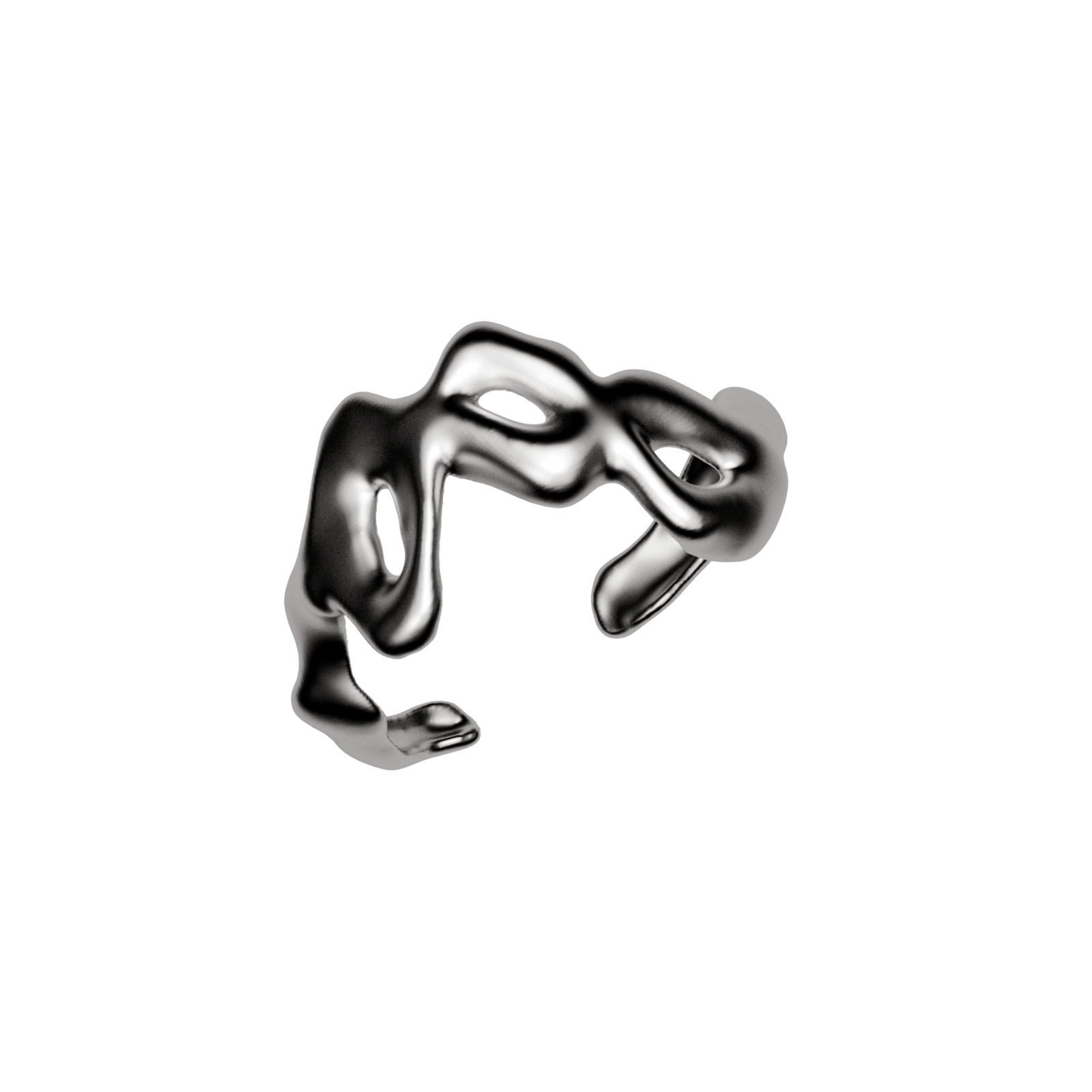 Mozab Silver Bangle 1 - View 1