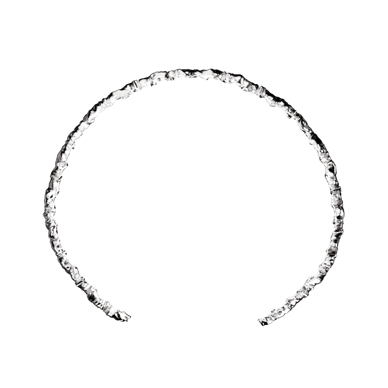 Persian Radiance Silver Bangle 1 - View 1