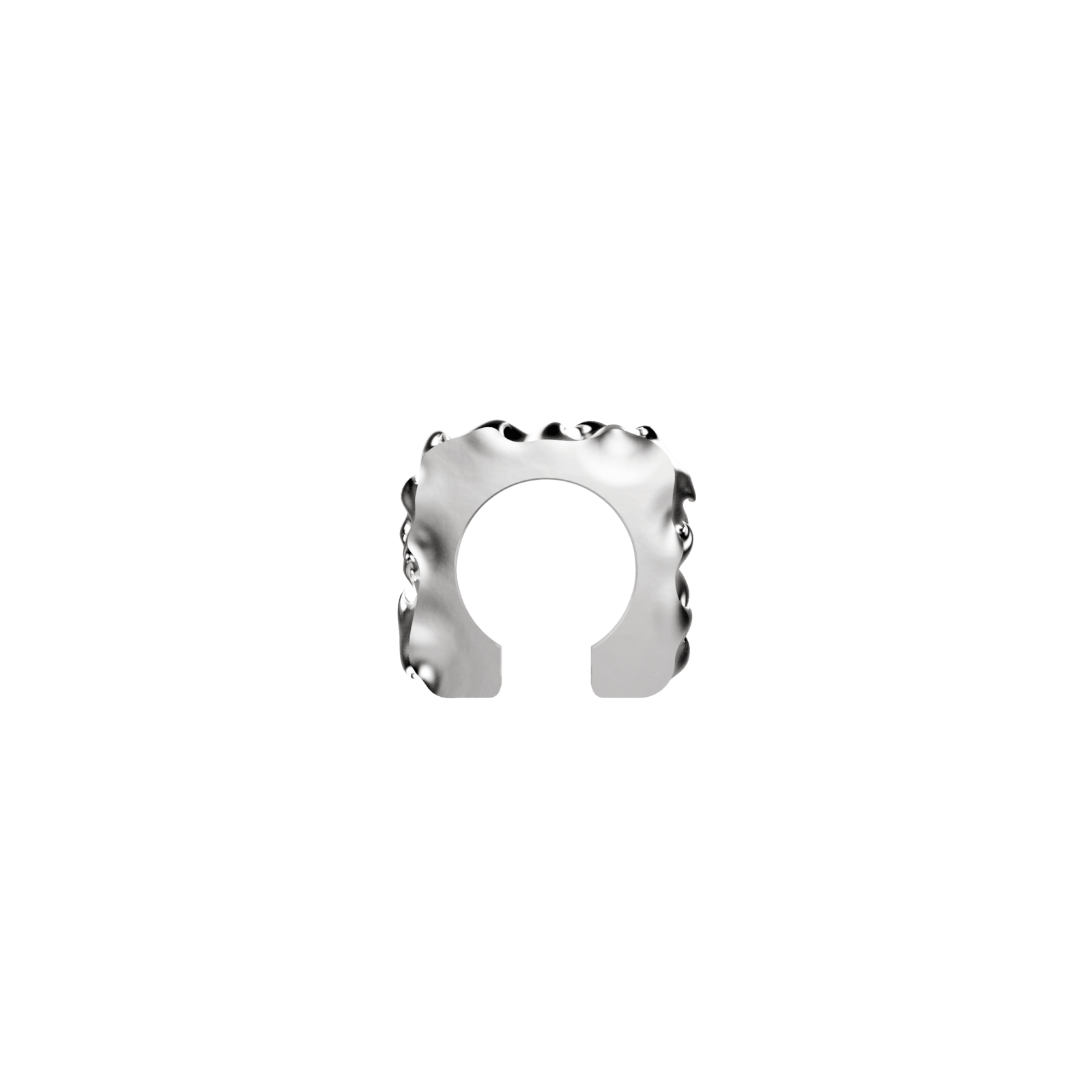 Tehran Silver Cuff 2 - View 1