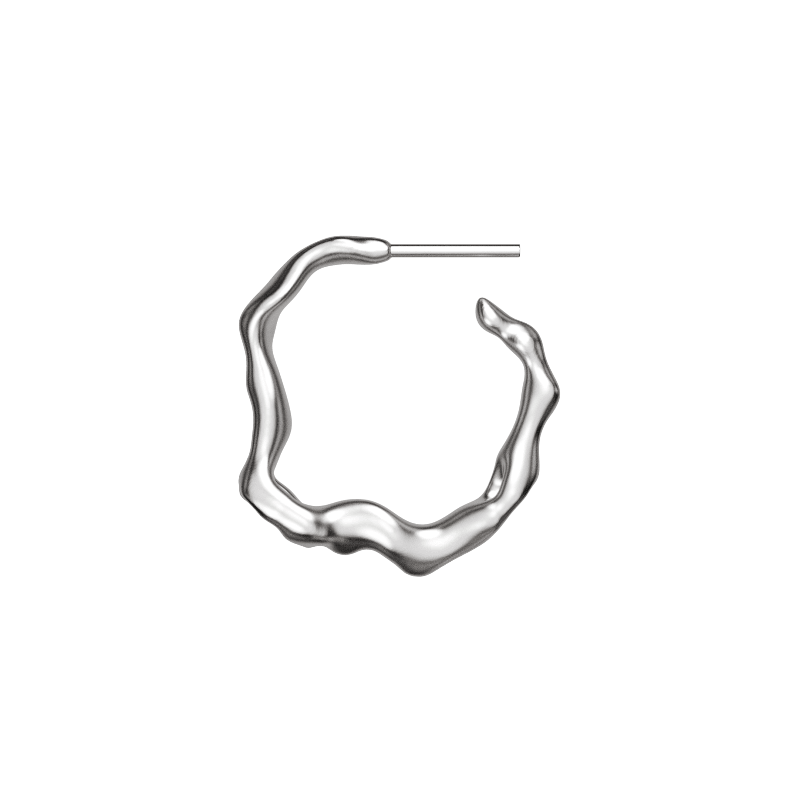 Mozab Silver Earring 1 - View 1