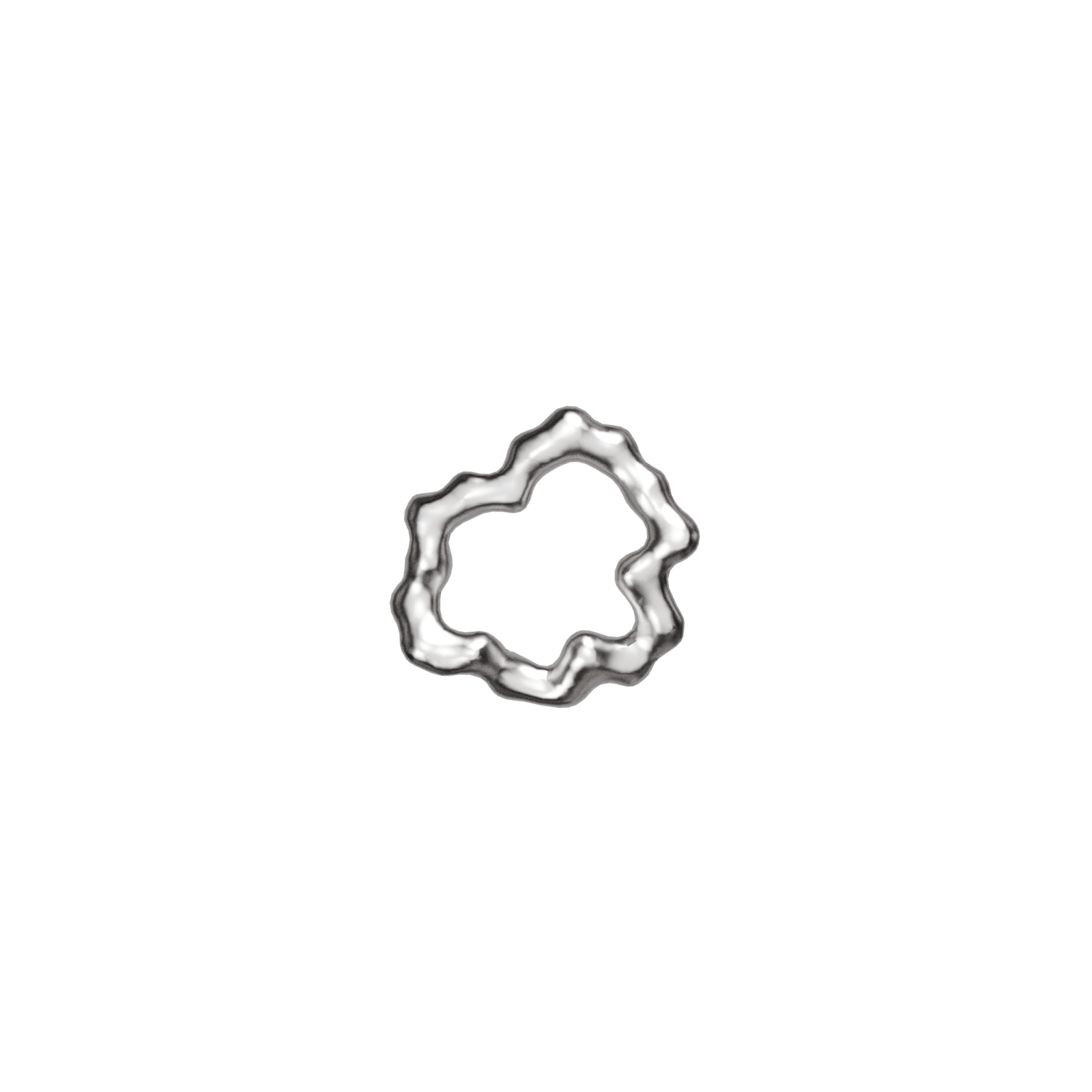 Mozab Silver Earring 2 - View 1