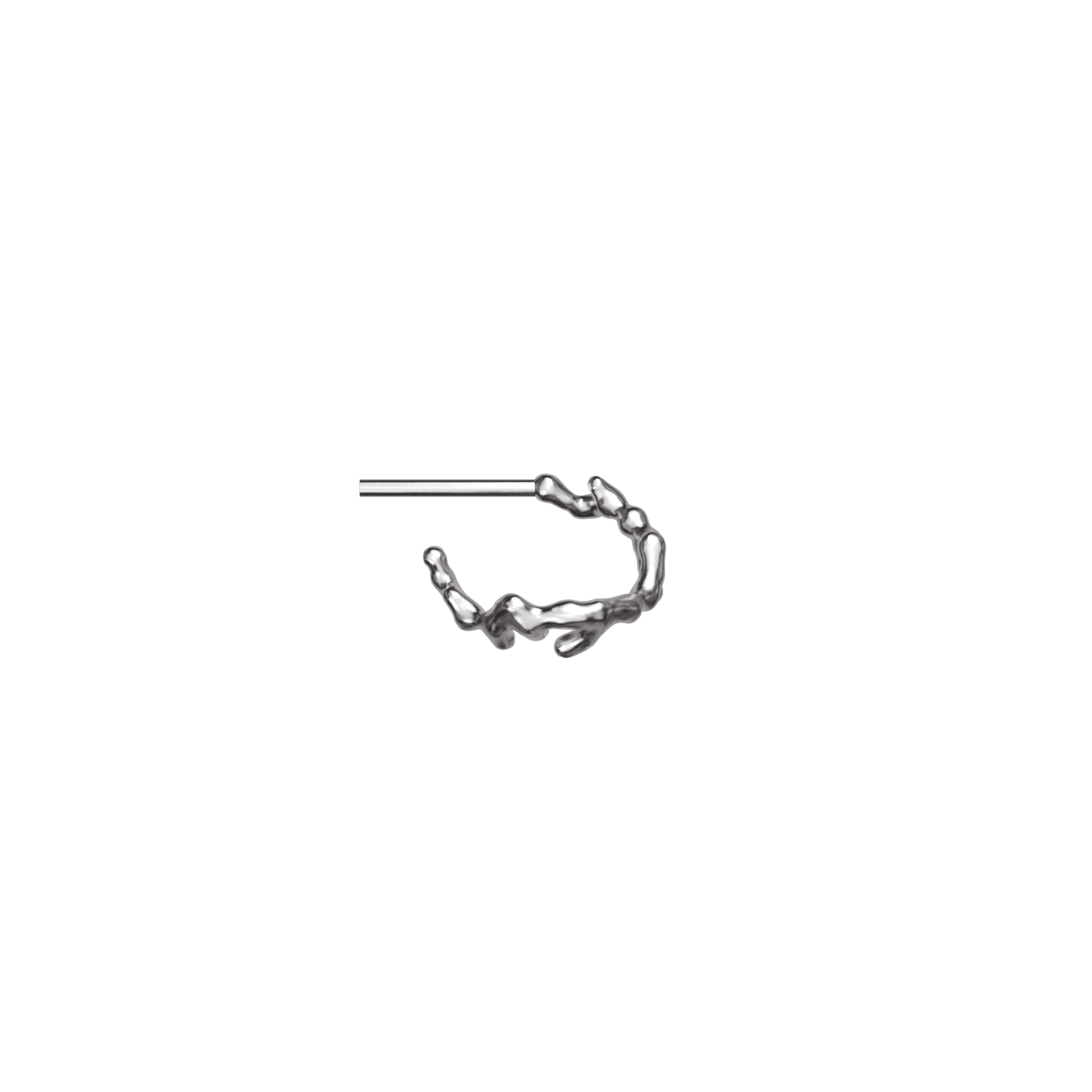 Mozab Silver Earring 6 - View 1