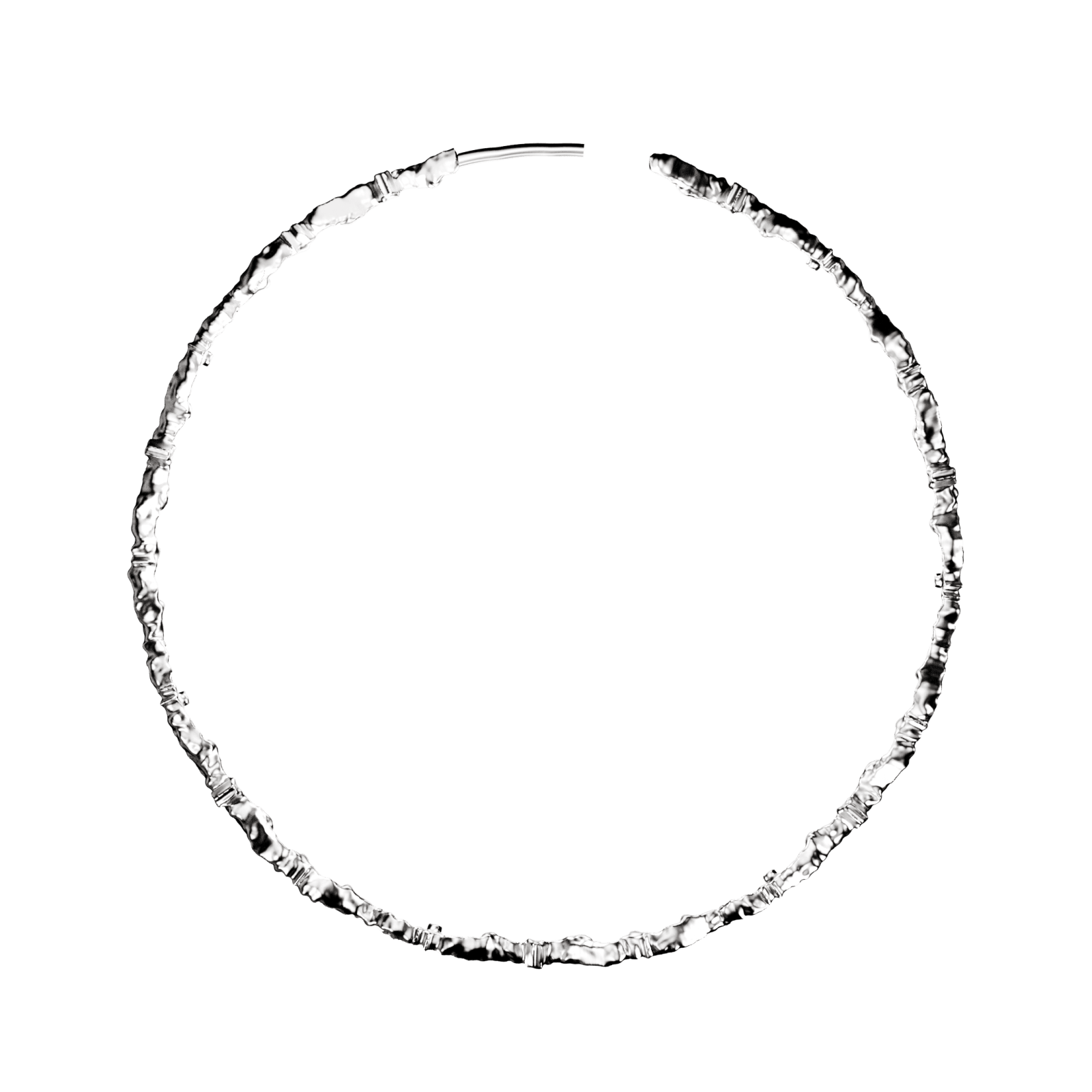Persian Radiance Silver Earring 1 - View 2