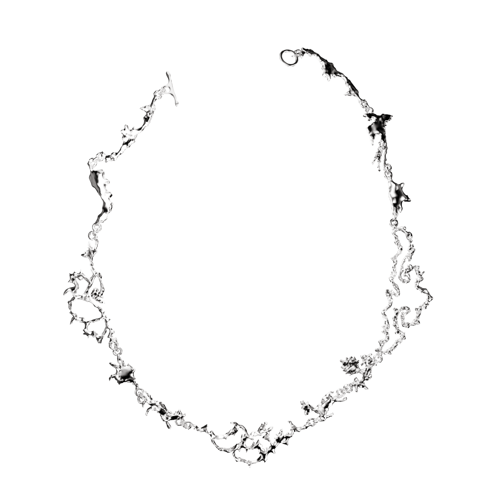 Persian Radiance Silver Necklace 1 - View 1