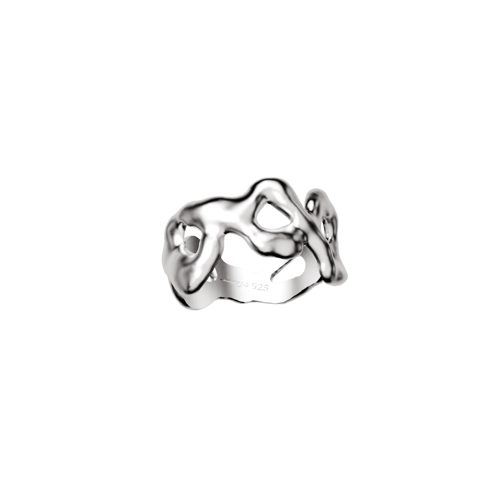 Mozab Silver Ring 3 - View 1