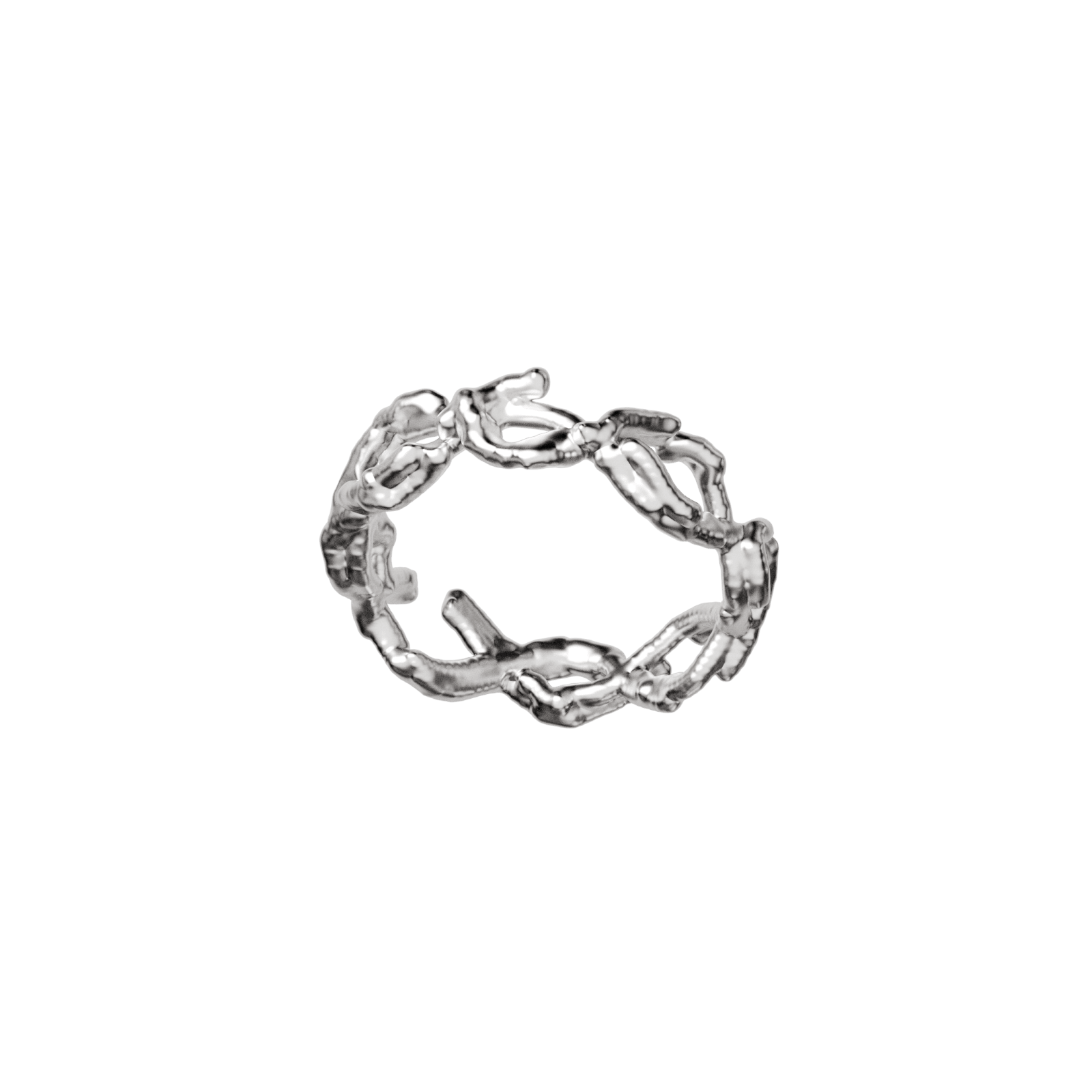 Mozab Silver Ring 12 - View 3