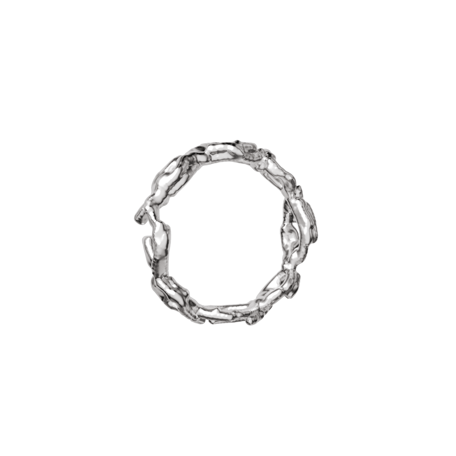 Mozab Silver Ring 12 - View 1