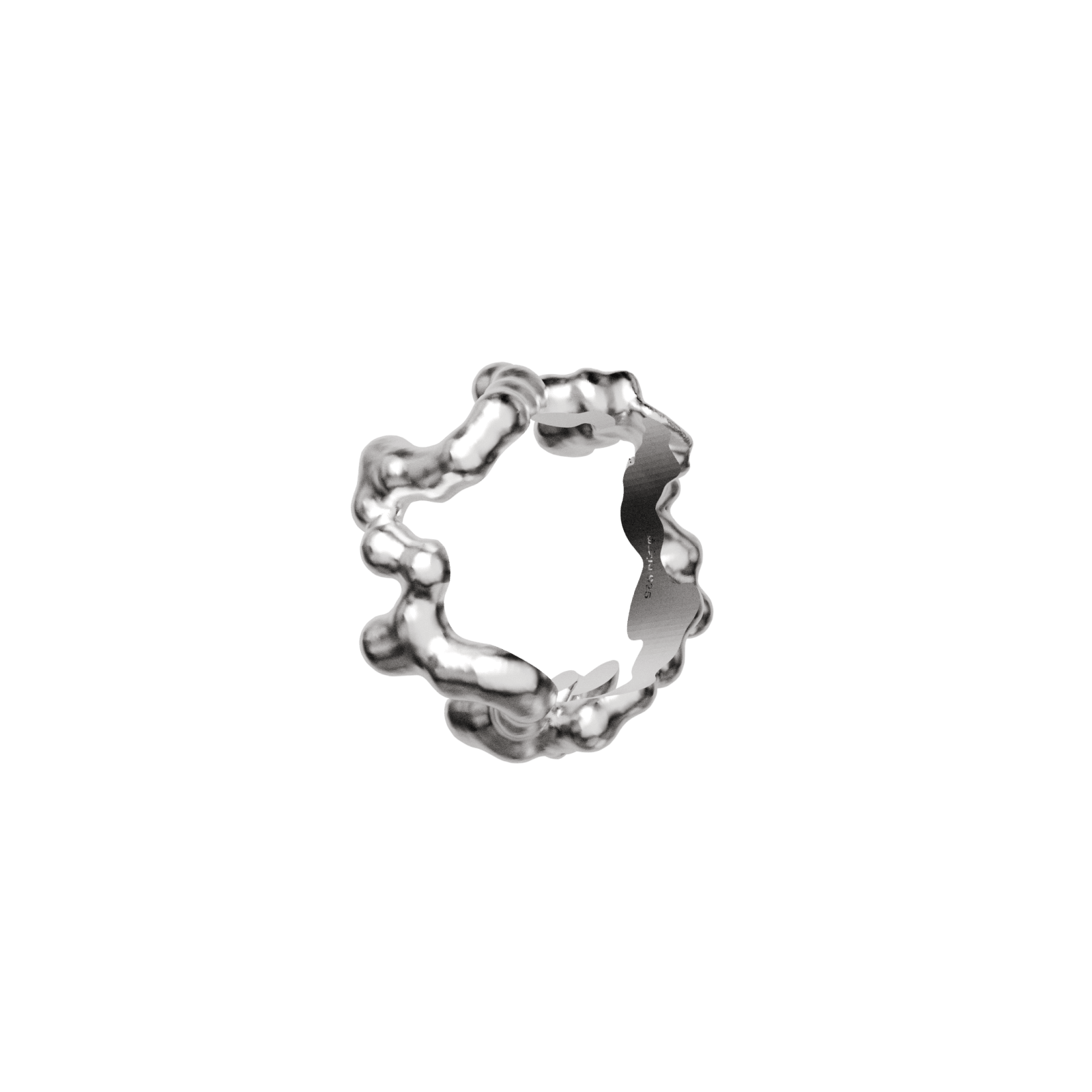 Mozab Silver Ring 13 - View 3