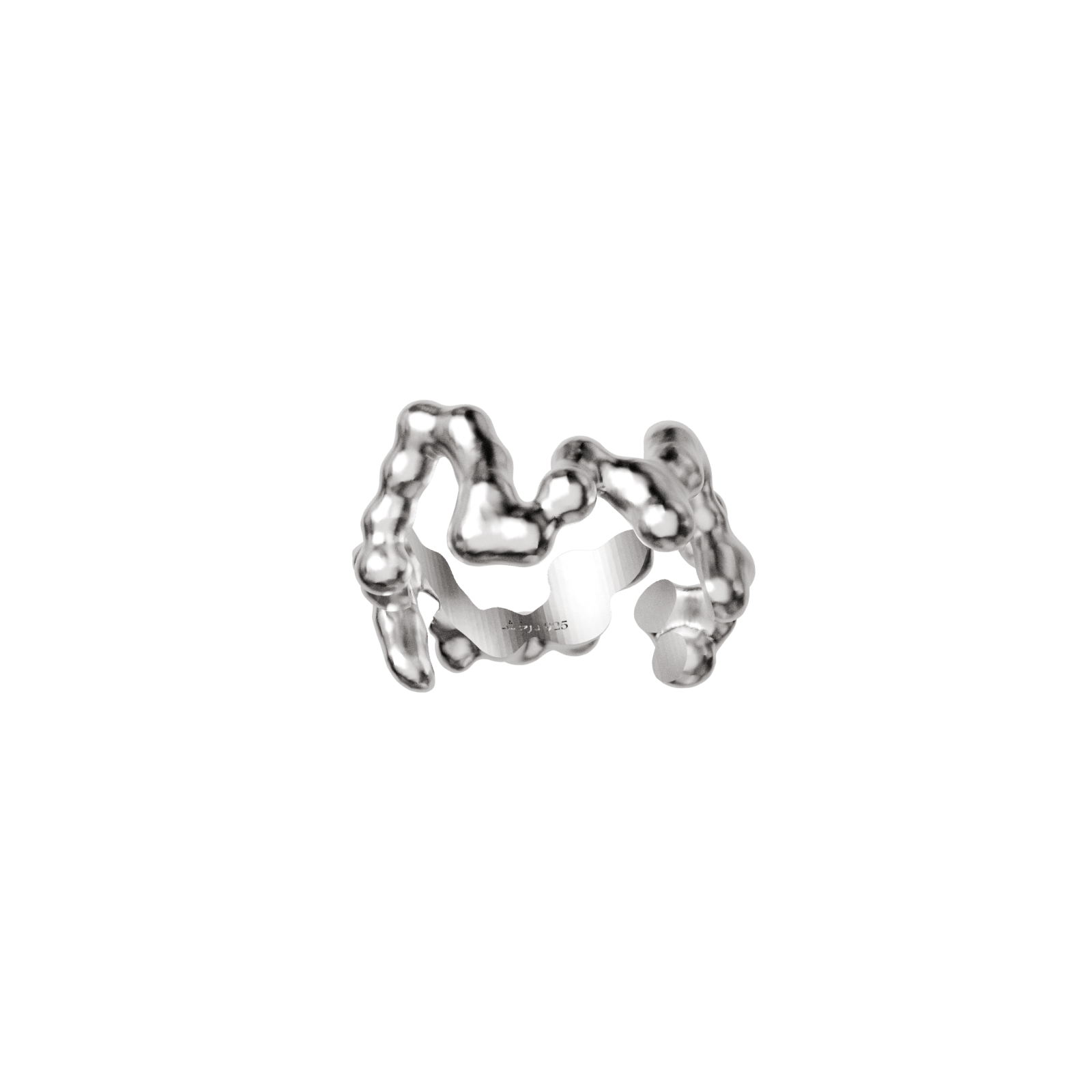 Mozab Silver Ring 13 - View 1