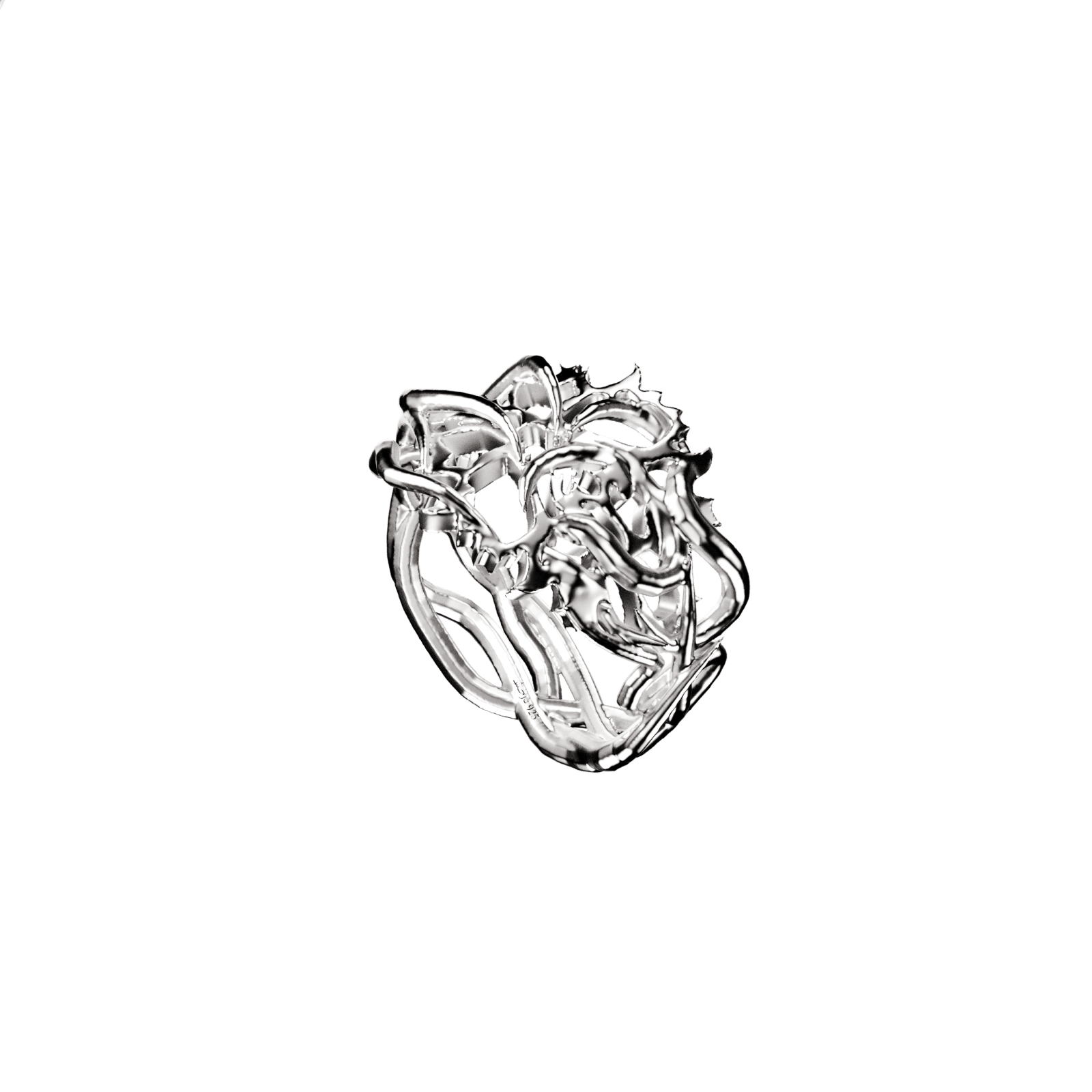 Persian Radiance Silver Ring 3 - View 1